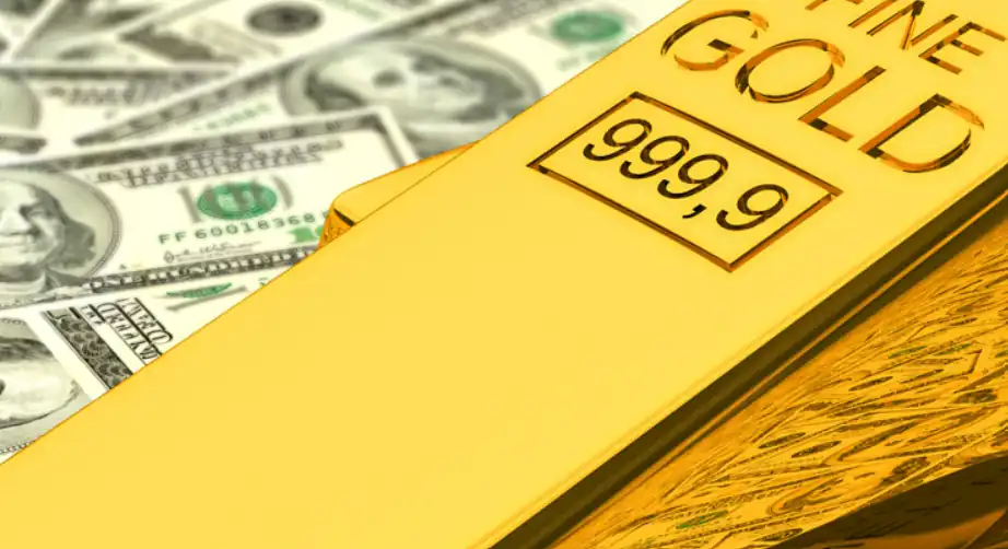 Kurs dolara negatywnie wpływa na cenę złota