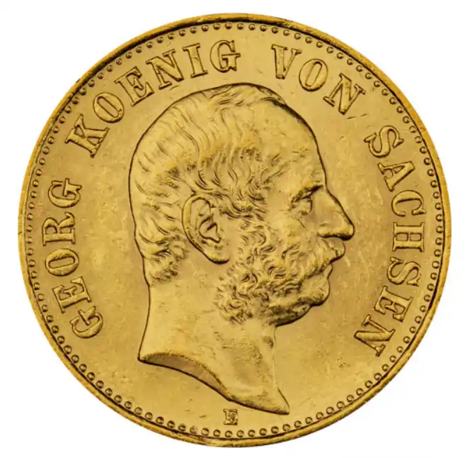 20 Marek niemieckich - złota moneta