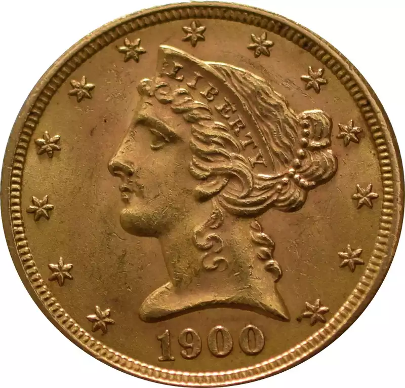 5 dolarów Liberty Head - złota moneta