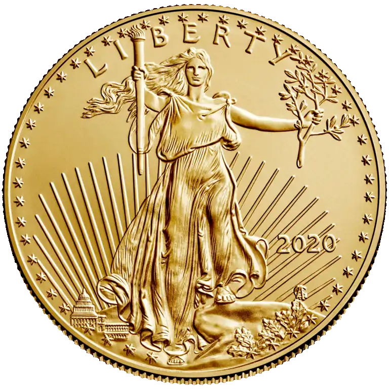 Amerykański Orzeł 1/2 uncji - złota moneta