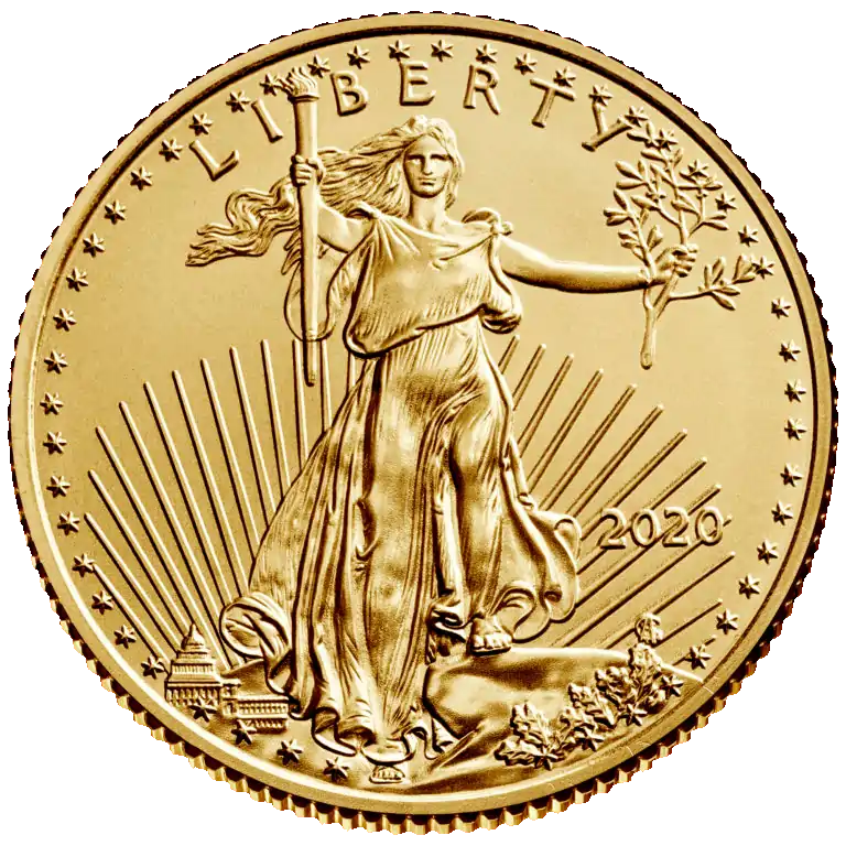Amerykański Orzeł 1 uncja - złota moneta