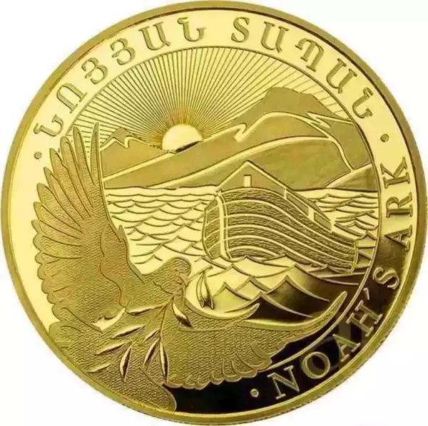 Arka Noego 1 gram 2023 - złota moneta