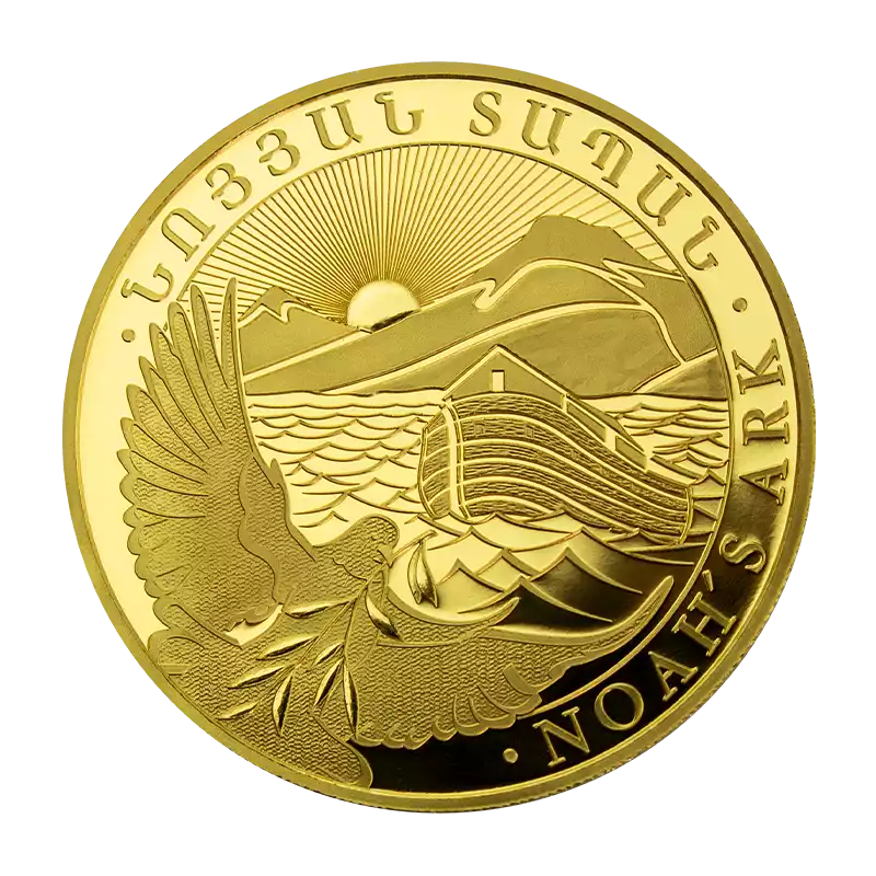 Arka Noego 1 gram 2024 - złota moneta