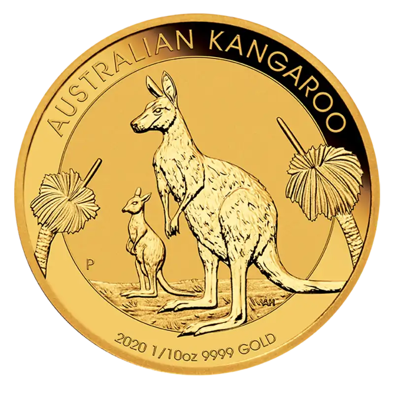 Australijski Kangur 1/10 uncji - złota moneta