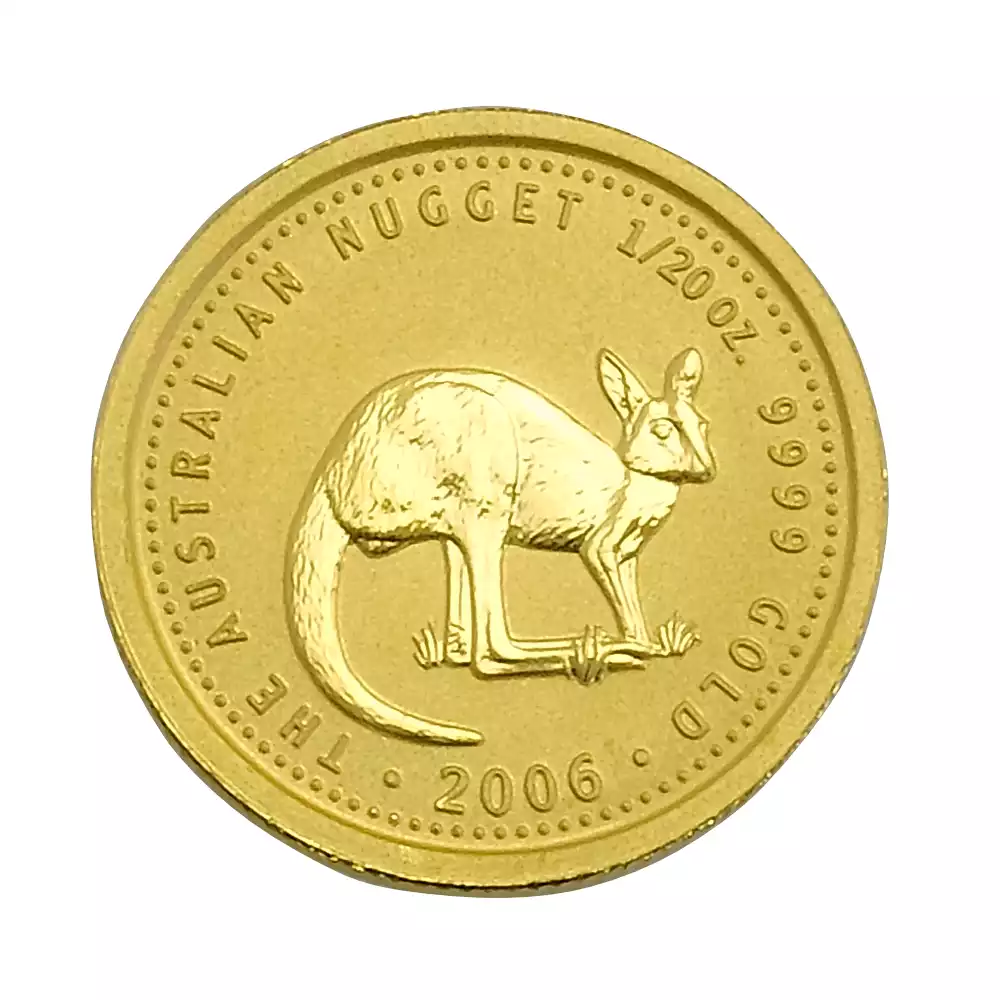 Australijski Kangur 1/20 uncji - złota moneta
