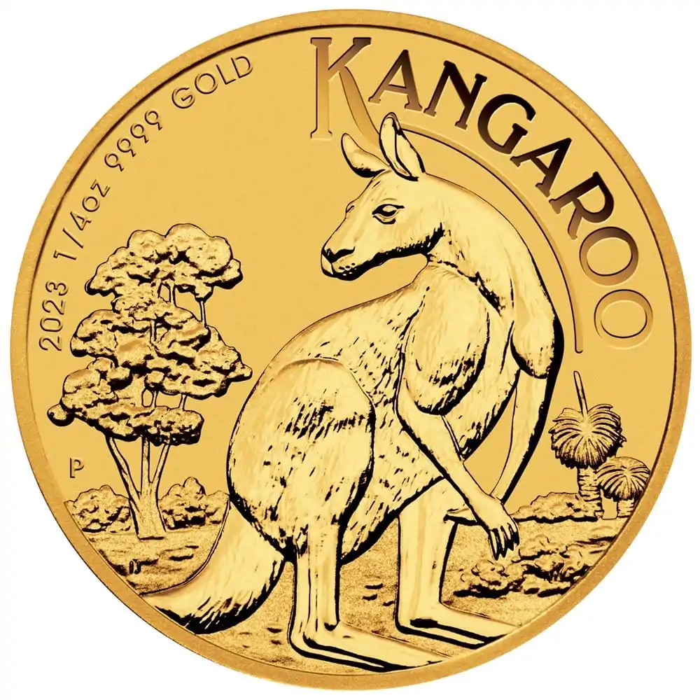 Australijski Kangur 1/4 uncji 2023 - złota moneta