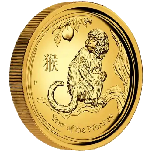 Australijski Lunar – Rok Małpy 2016 1 uncja - złota moneta