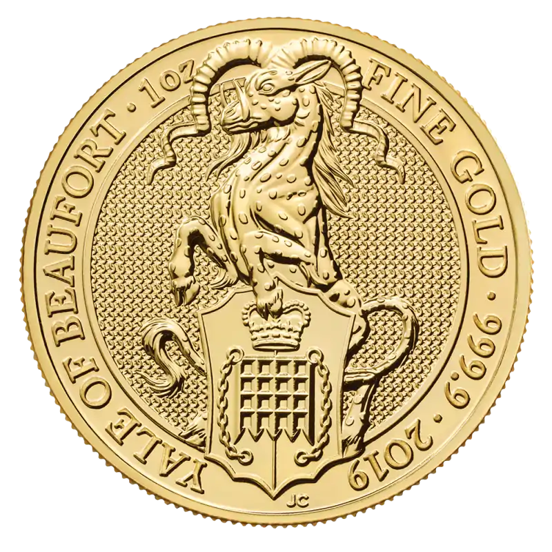 Bestie Królowej 2019: Yale Beaufortów 1 uncja - złota moneta