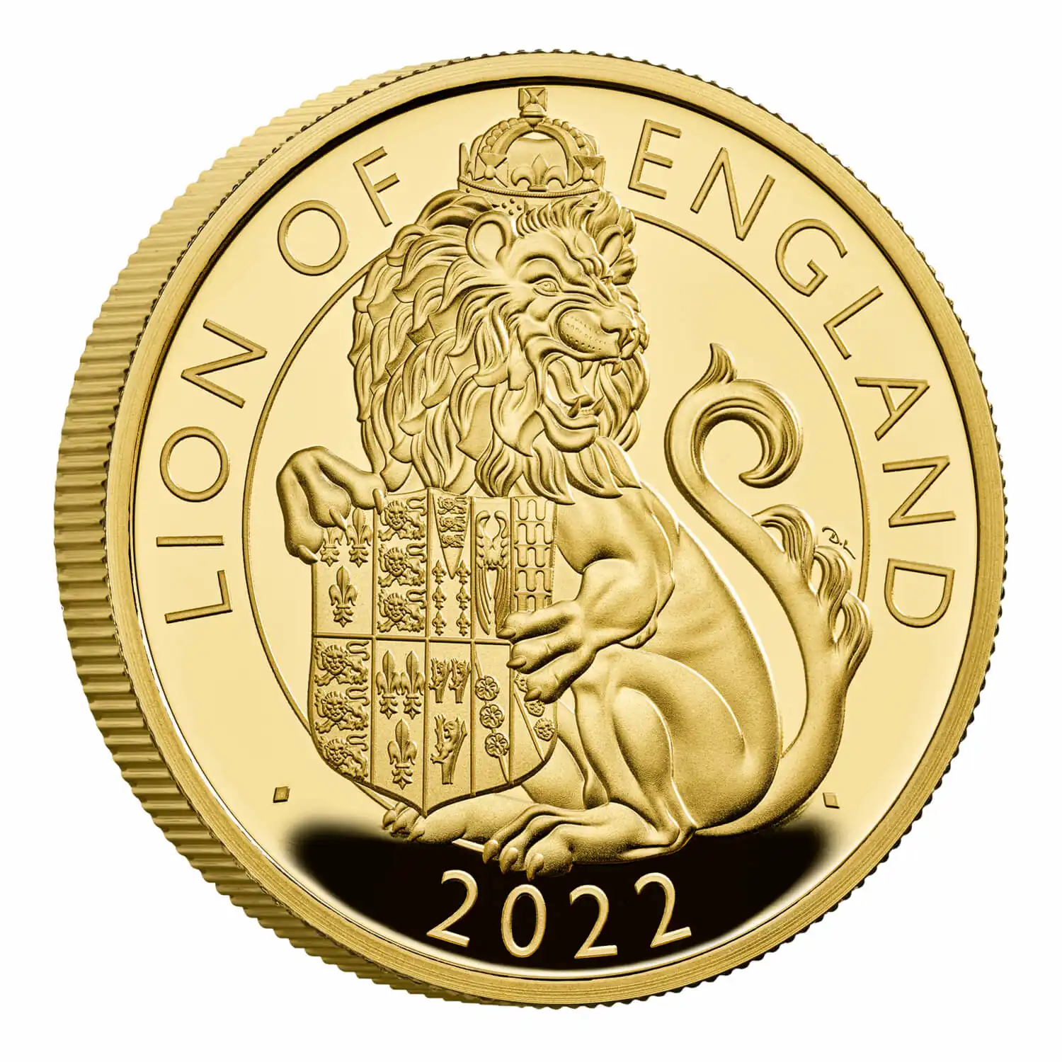 Bestie Tudorów: Lew Anglii 1 uncja 2022 Proof - złota moneta