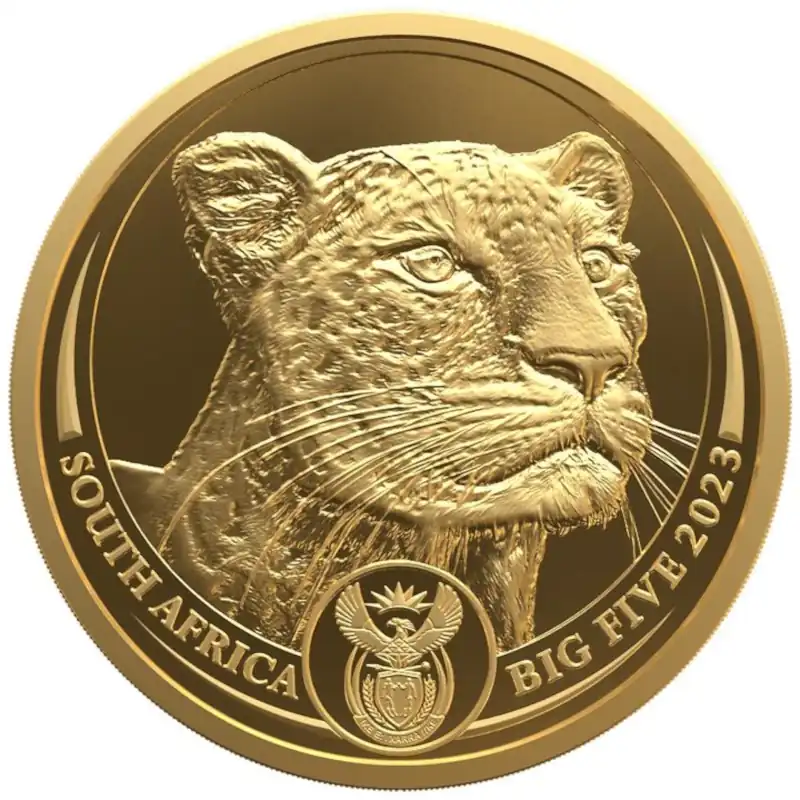 Big Five: Leopard 1/4 uncji 2023 Proof - złota moneta