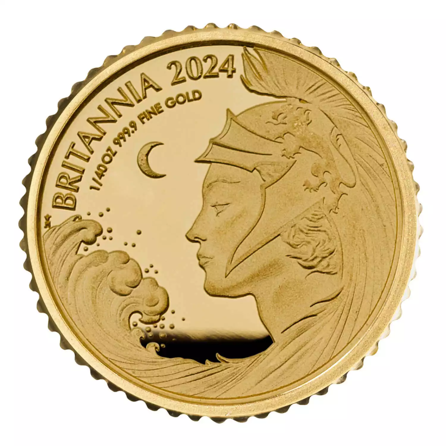 Britannia 1/40 uncji 2024 Proof - złota moneta