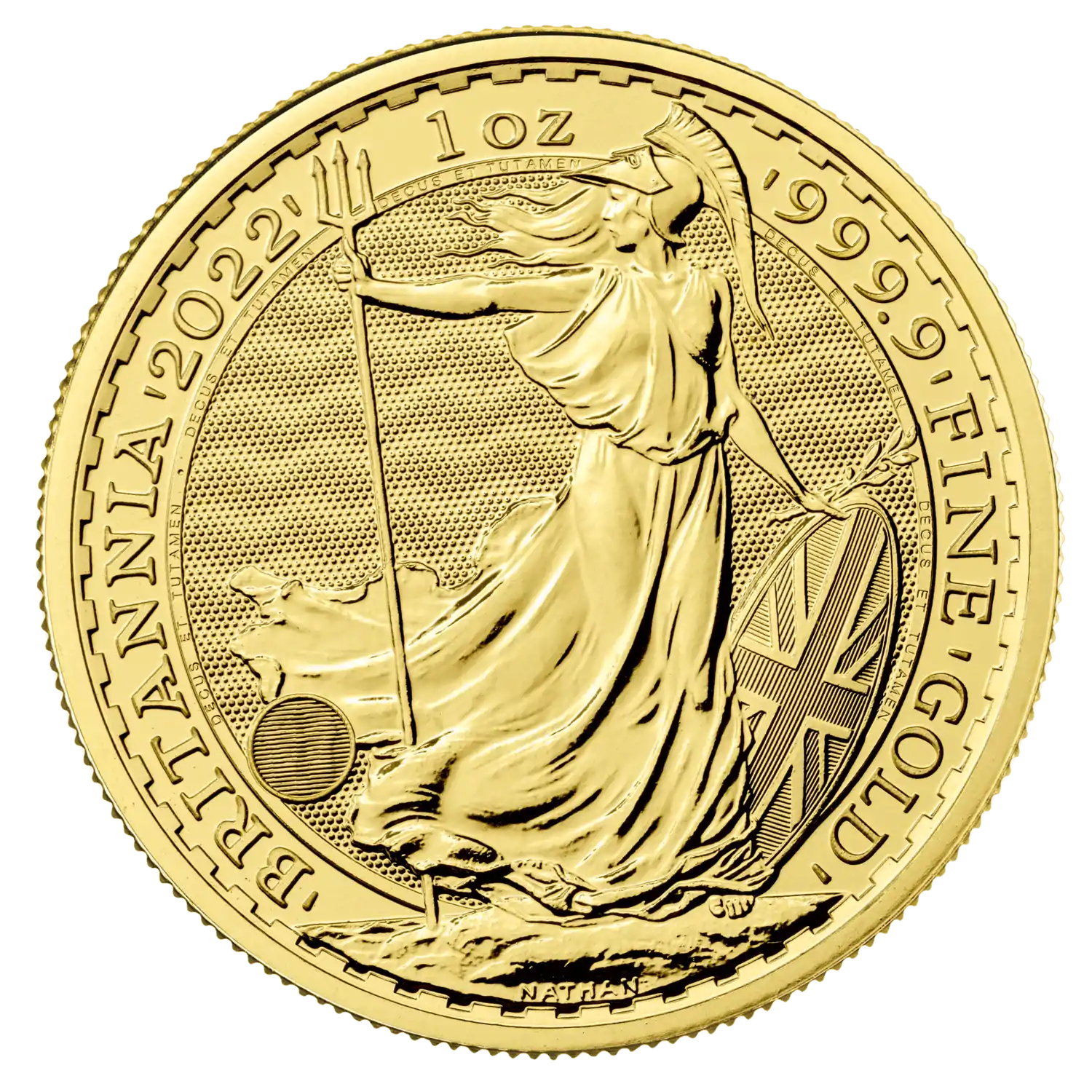 Britannia 1 uncja 2022 - złota moneta