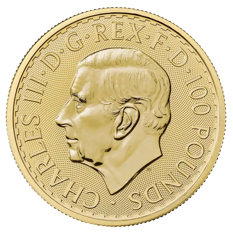 Britannia 1 uncja 2023 Król Karol III - złota moneta