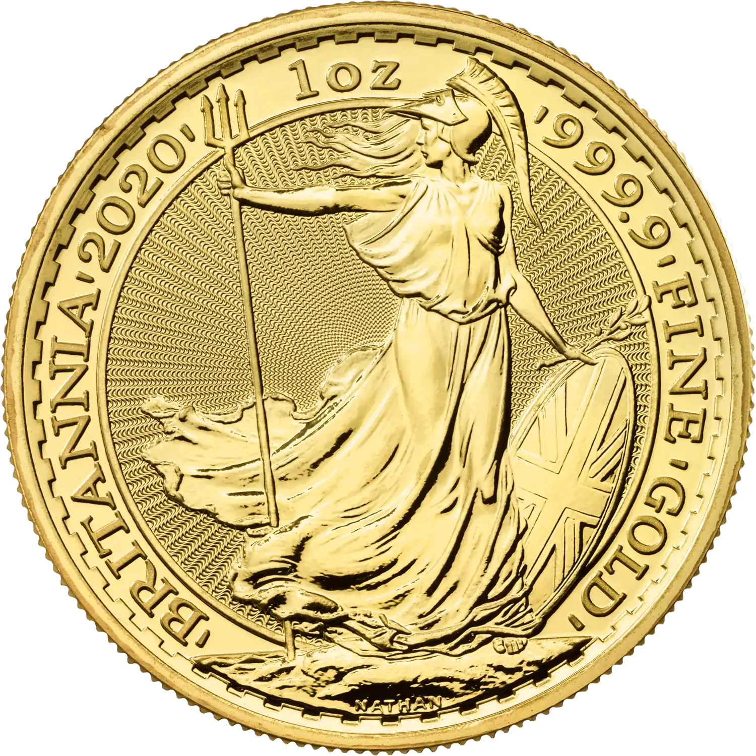Britannia 1 uncja Królowa Elżbieta - złota moneta