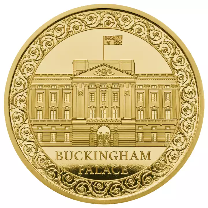 Buckingham Palace 1/40 uncji 2024 Proof - złota moneta