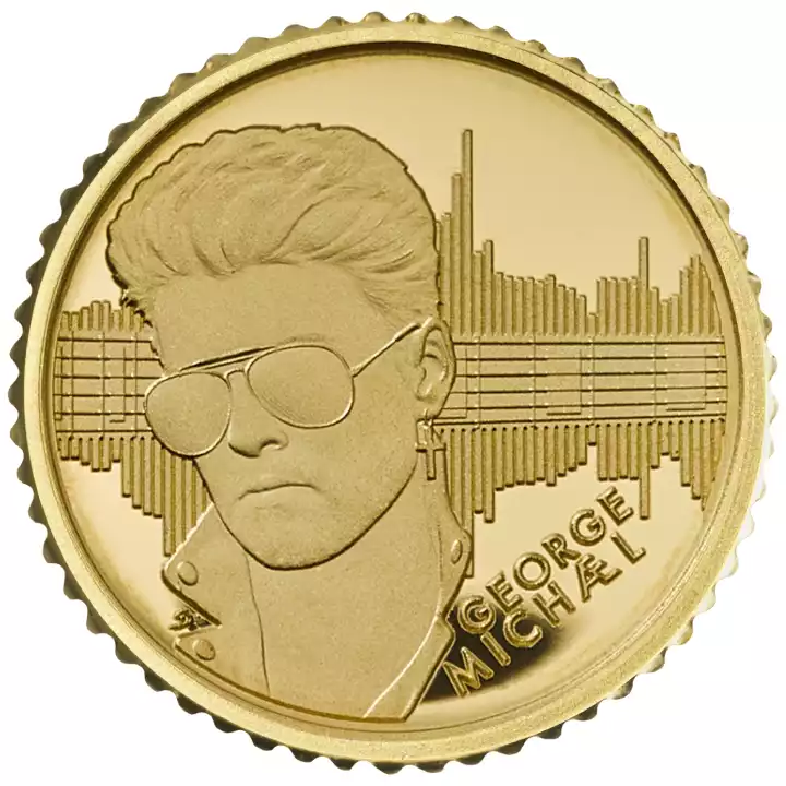 George Michael 1/40 uncji 2024 Proof - złota moneta