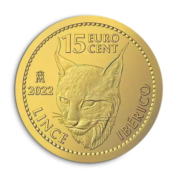 Hiszpański Ryś 1/10 uncji - złota moneta