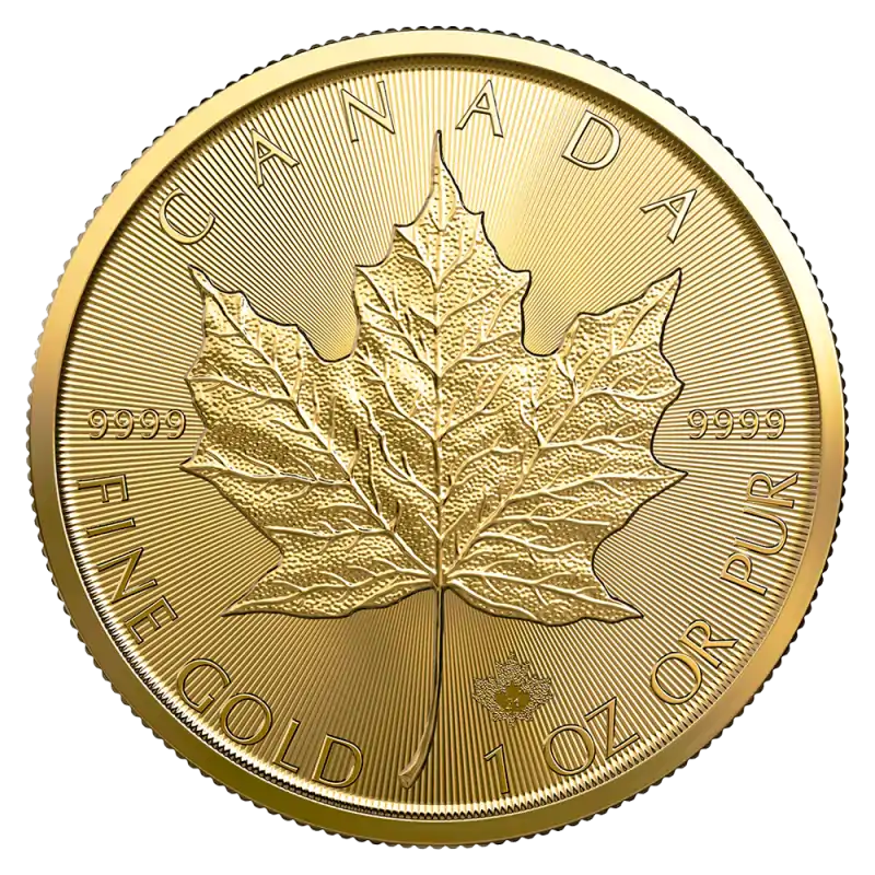 Kanadyjski Liść Klonowy 1 uncja 2021 - złota moneta