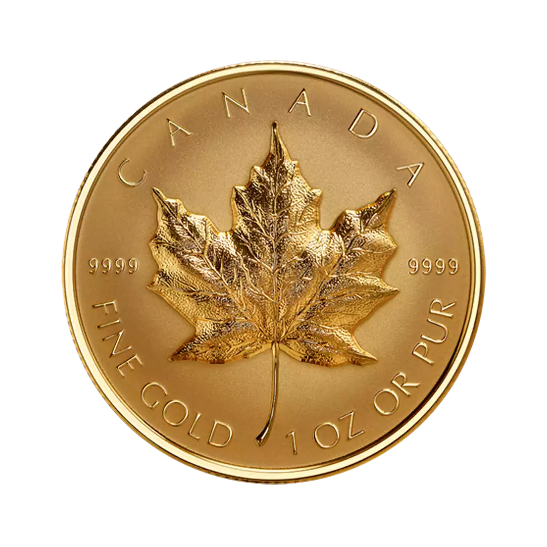Kanadyjski Liść Klonowy 1 uncja 2022 Proof Ultra High Relief - złota moneta