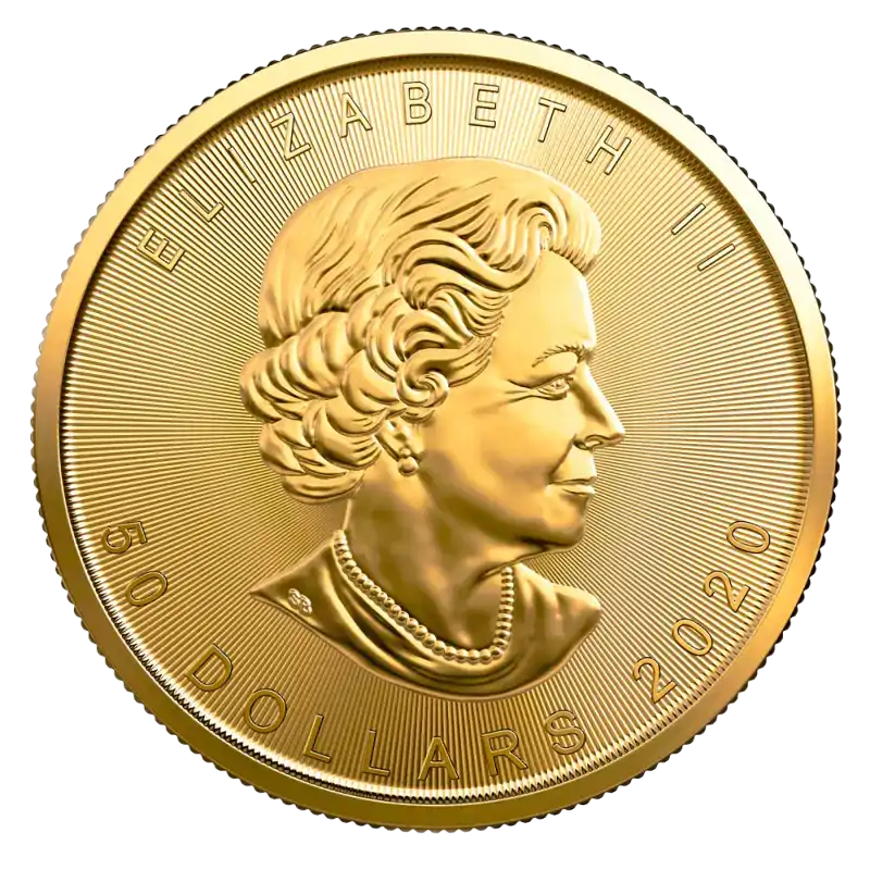 Kanadyjski Liść Klonowy 1 uncja - złota moneta