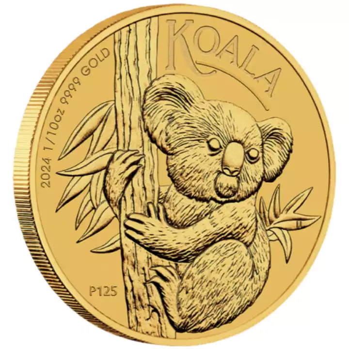 Koala 1/10 uncji 2024 - złota moneta