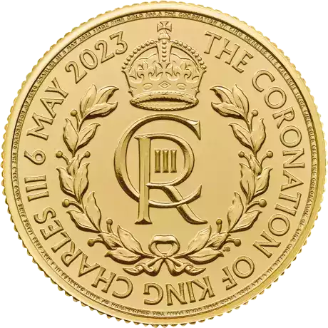 Koronacja Jego Królewskiej Mości Króla Karola III 1/4 uncji 2023 - złota moneta