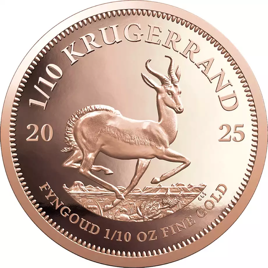 Krugerrand 1/10 uncji 2025 Proof - złota moneta