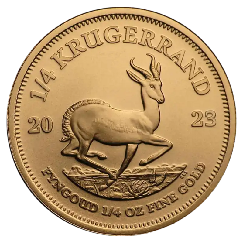 Krugerrand 1/4 uncji 2023 - złota moneta