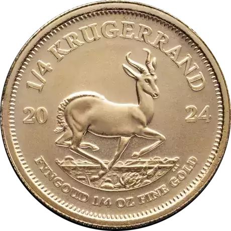 Krugerrand 1/4 uncji 2024 - złota moneta