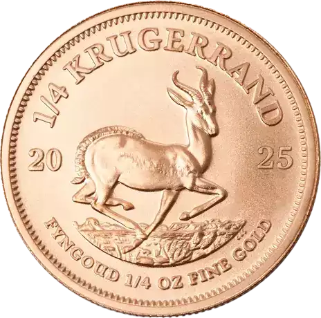 Krugerrand 1/4 uncji 2025 - złota moneta