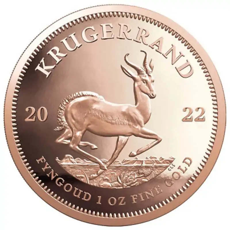 Krugerrand 1 uncja 2022 - złota moneta