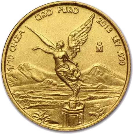 Libertad Meksyk 1/10 uncji 2023 - złota moneta