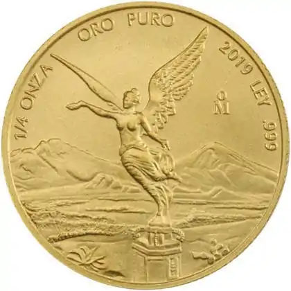 Libertad Meksyk 1/4 uncji 2019 - złota moneta