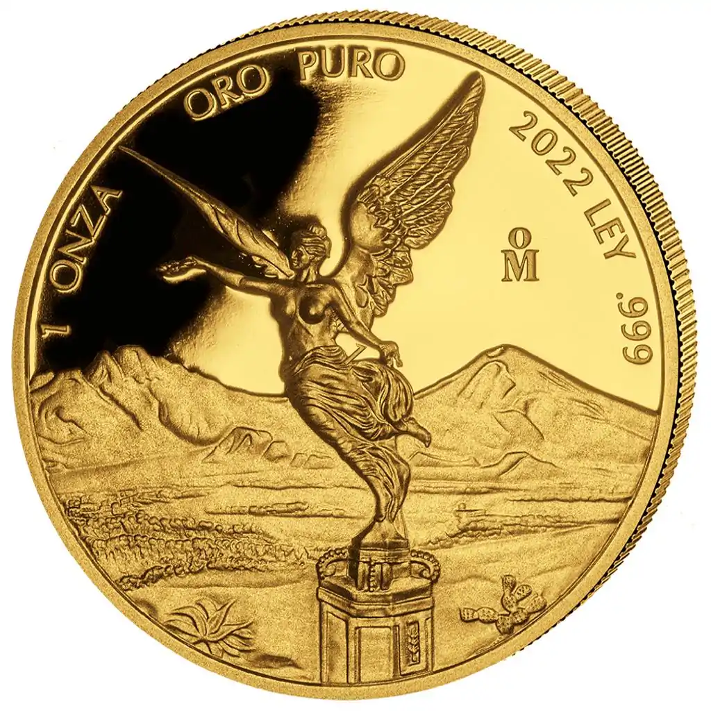 Libertad Meksyk 1 uncja 2022 Proof - złota moneta