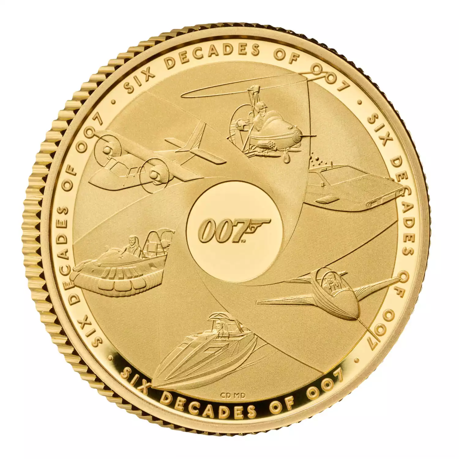 Six Decades of 007 1/4 uncji 2024 Proof - złota moneta