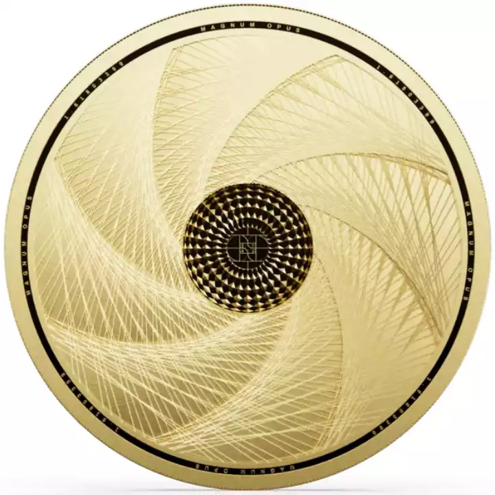 Tokelau Magnum Opus 1/10 uncji 2024 Prooflike - złota moneta