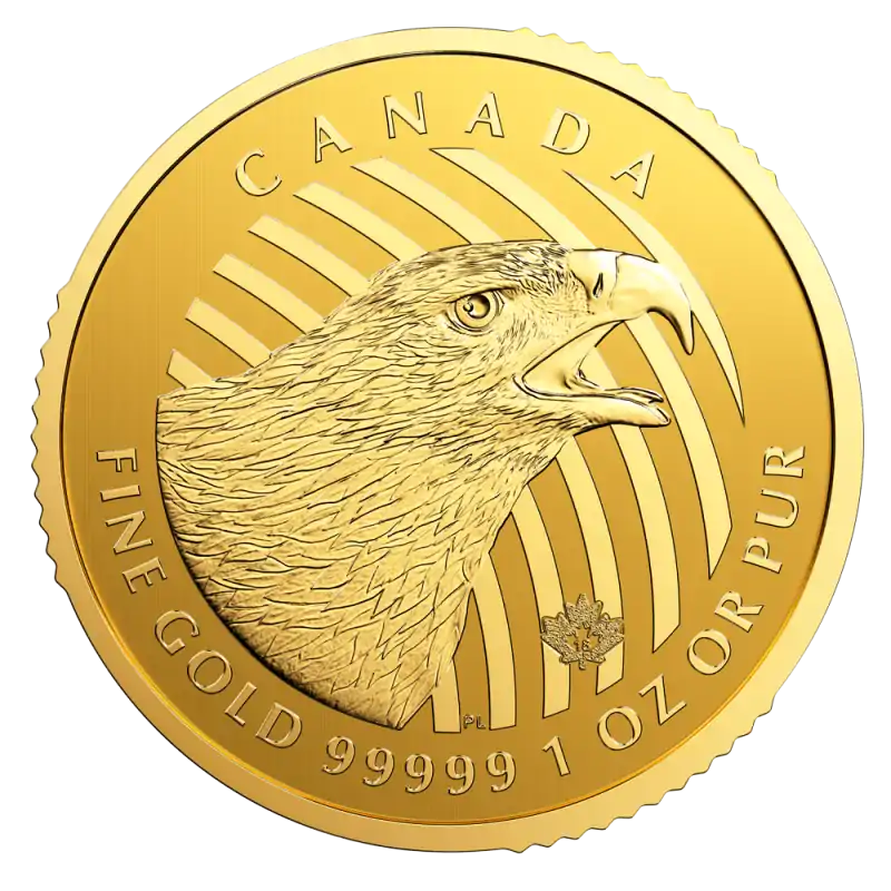 Zew Natury: Orzeł 1 uncja 2018 - złota moneta