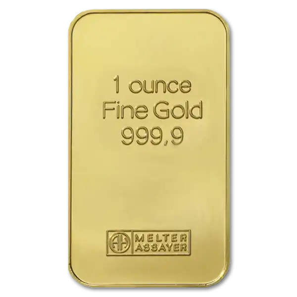 Zestaw 5 x złota sztabka 1 uncja różni producenci