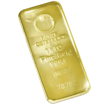 Złota sztabka 1000 gramów Münze Österreich