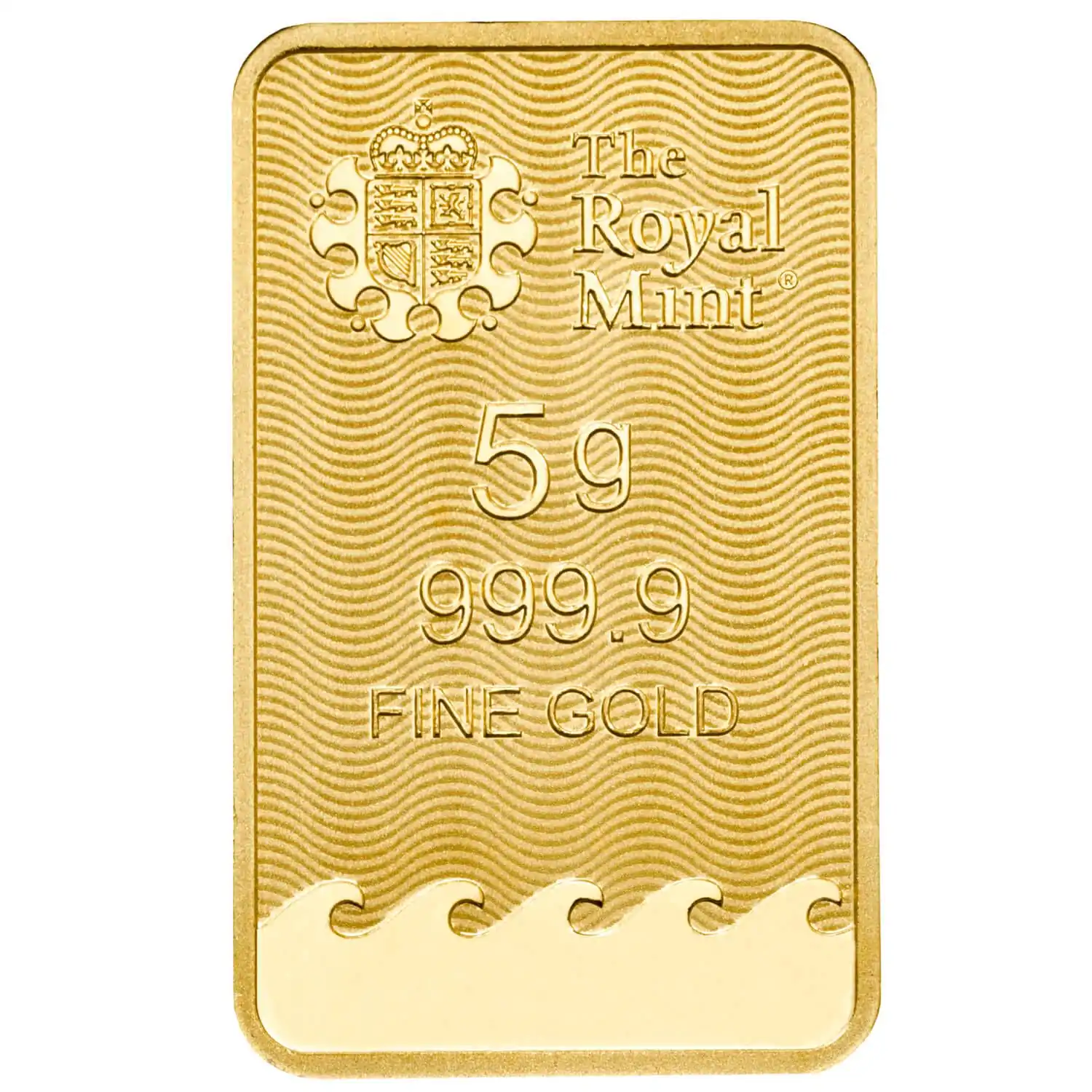 Złota sztabka 5 gramów Britannia Royal Mint