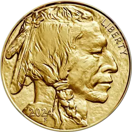 Amerykański Bizon 1 uncja 2024 - złota moneta