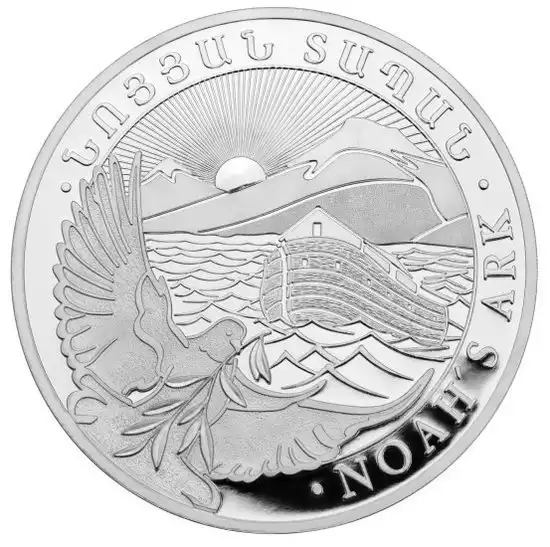 Arka Noego 1 kilogram 2021 - srebrna moneta