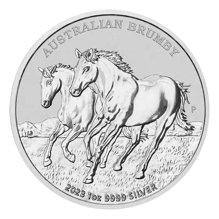 Australian Brumby 1 uncja 2023 - srebrna moneta