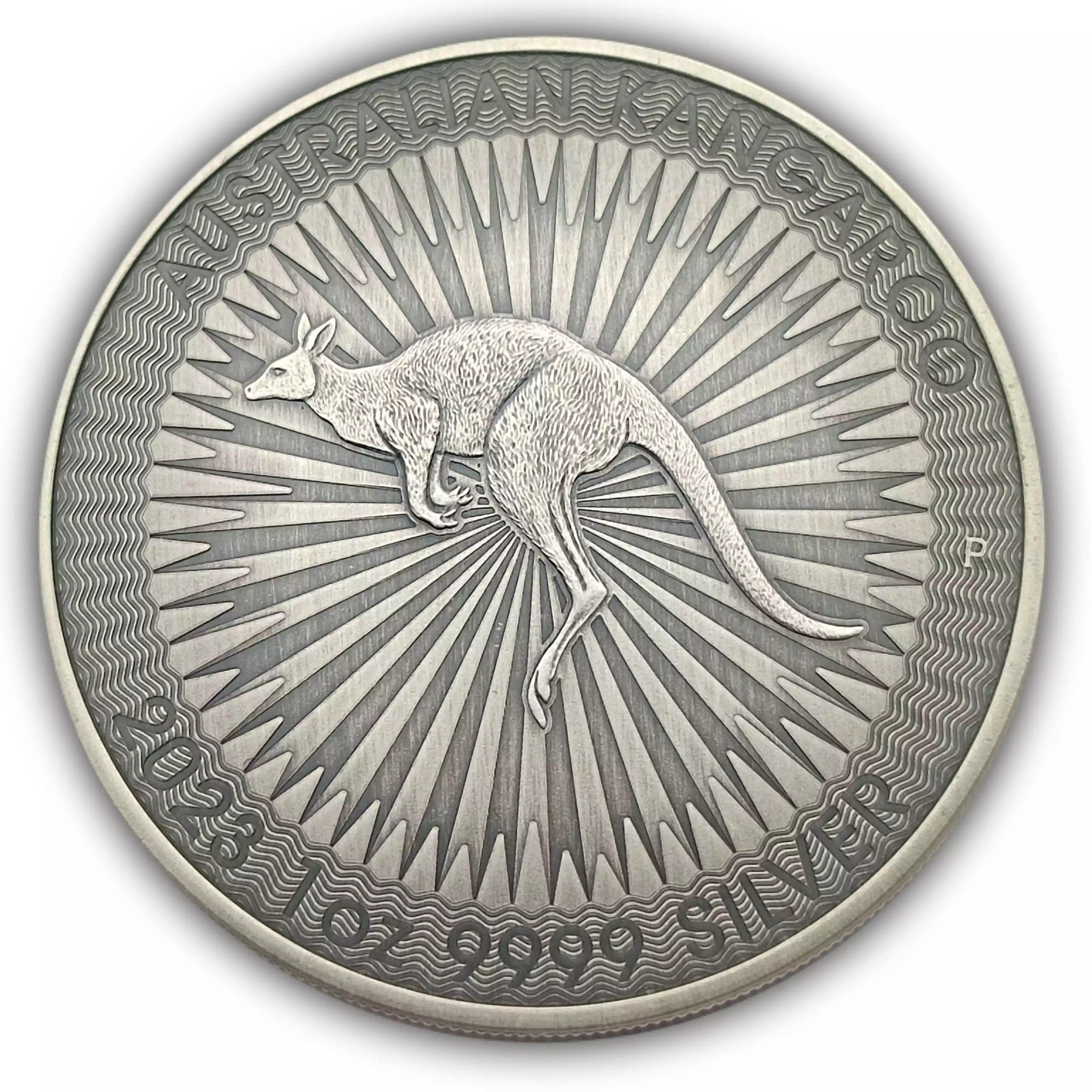 Australijski Kangur 1 uncja 2023 Antique - srebrna moneta