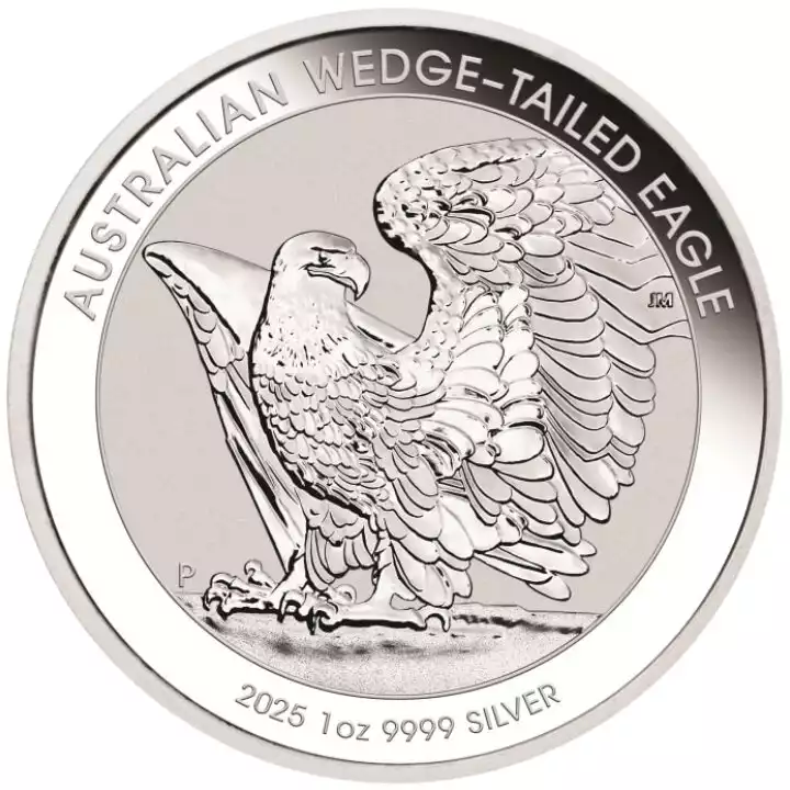 Australijski Orzeł Wedge – Tailed Eagle 1 uncja 2025 - srebrna moneta