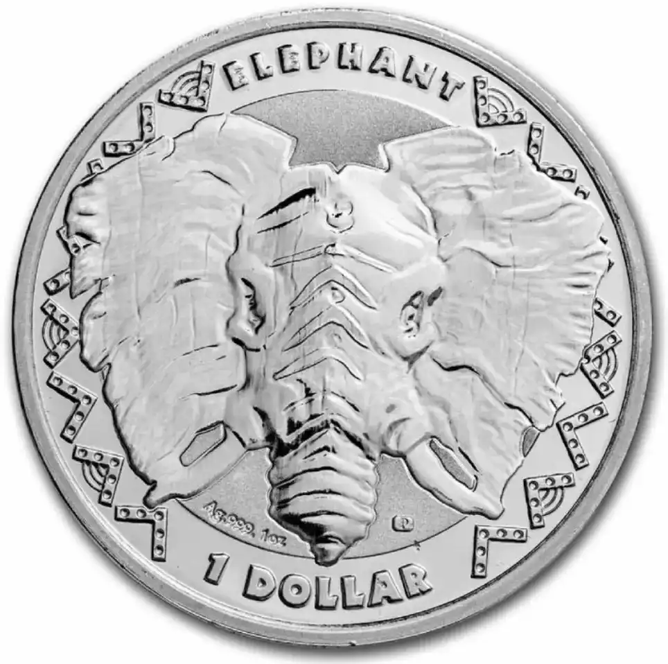 Big Five: Słoń 1 uncja 2023 Sierra Leone - srebrna moneta