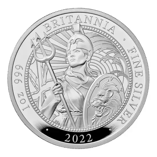 Britannia 1 uncja 2022 Proof - srebrna moneta