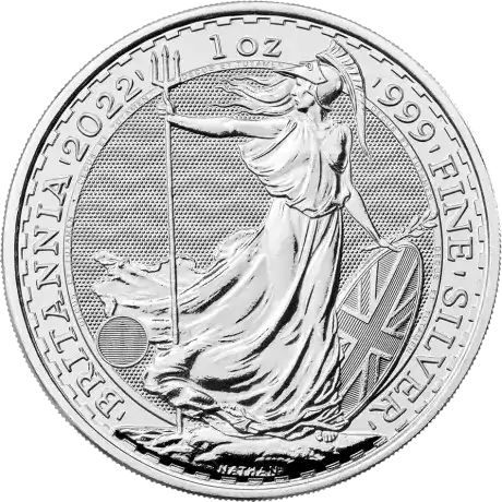 Britannia zestaw 25 x 1 uncja 2022 - srebrna moneta