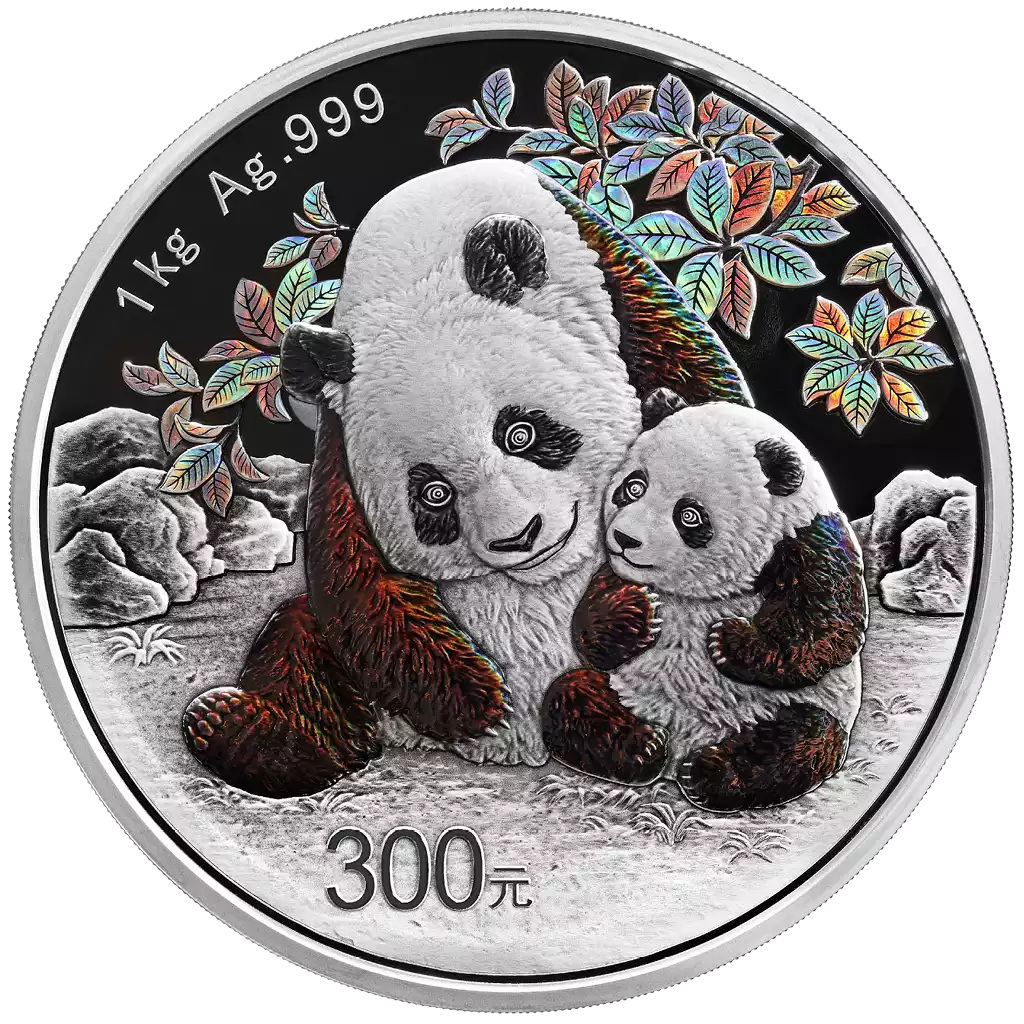 Chińska Panda 1 kilogram 2024 Proof - srebrna moneta