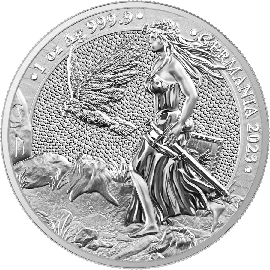 Germania 1 uncja 2023 - srebrna moneta
